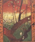 Vincent Van Gogh japonaiserie:Flowering Plum Tree (nn04) USA oil painting reproduction